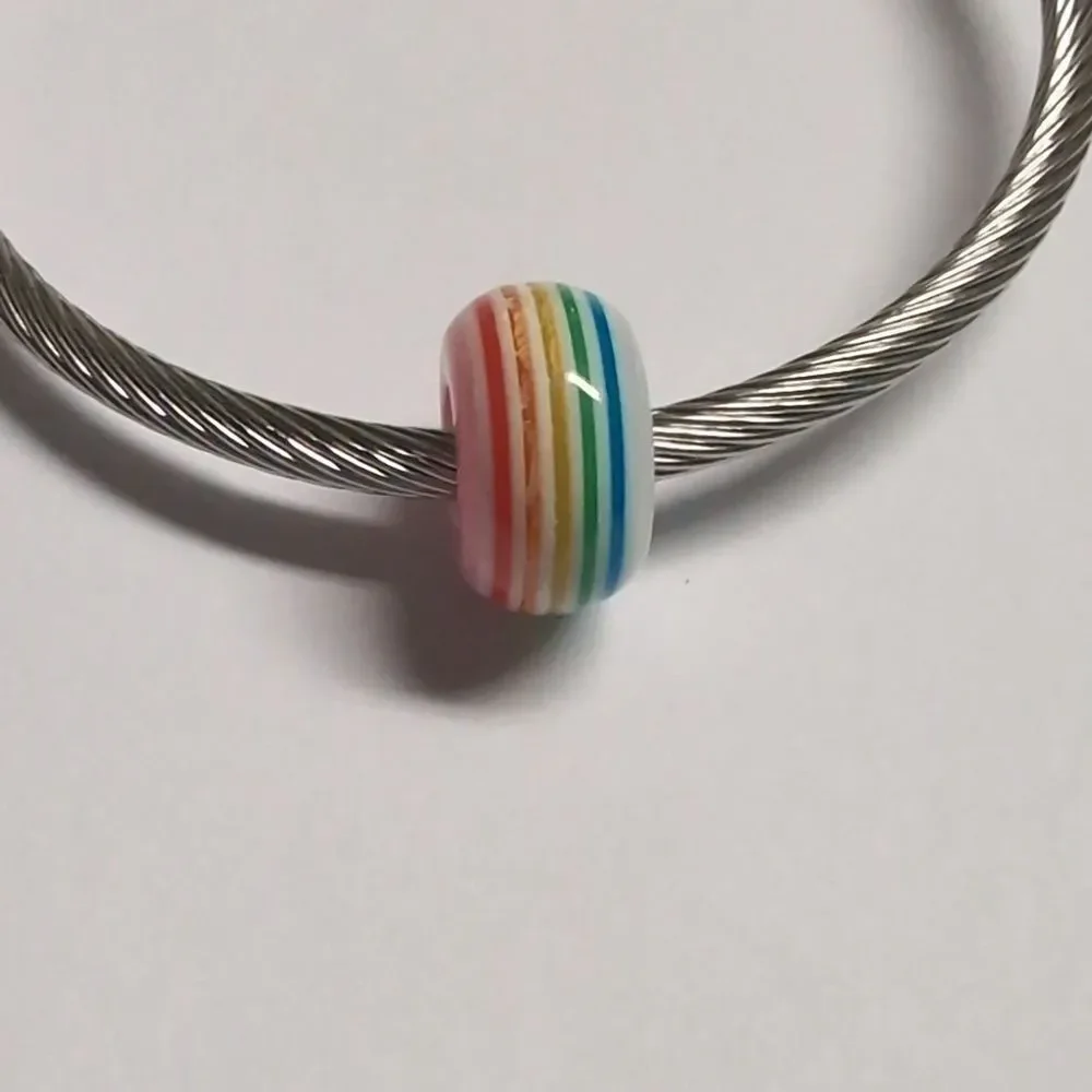 Rainbow Charm for Pandora Style‎ Bracelet